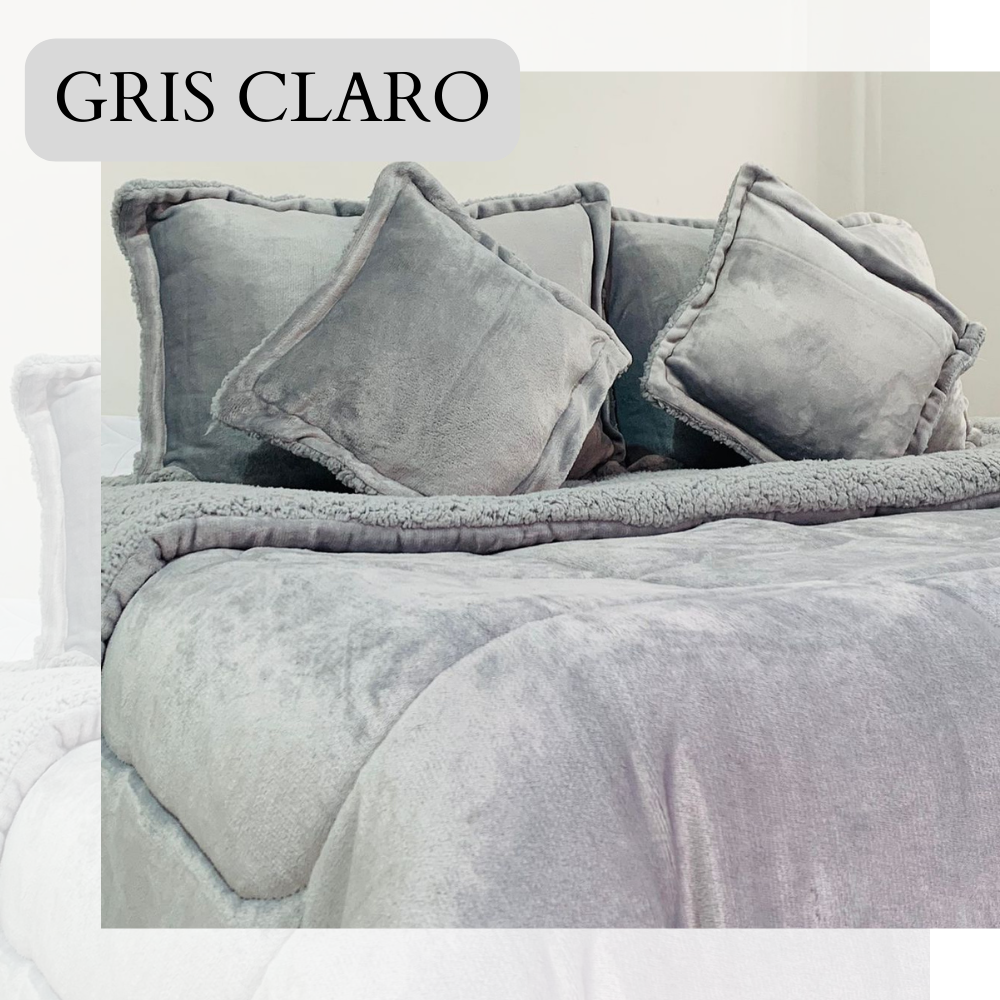 ACOLCHADO PIEL DURAZNO CON OVEJERO 1.40